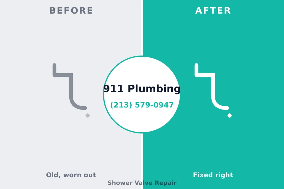 Before and after: plumbing company Tuckerman, AR